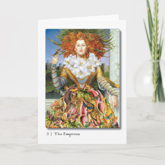 03 Carte de voeux Empress Tarot