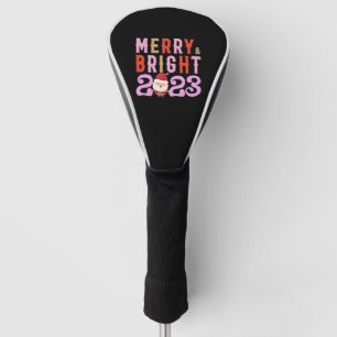 03 family christmas merry and bright   golf head cover