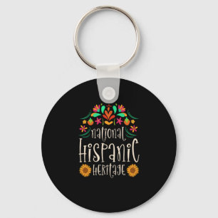 03.National Hispanic heritage Month all countries. Keychain