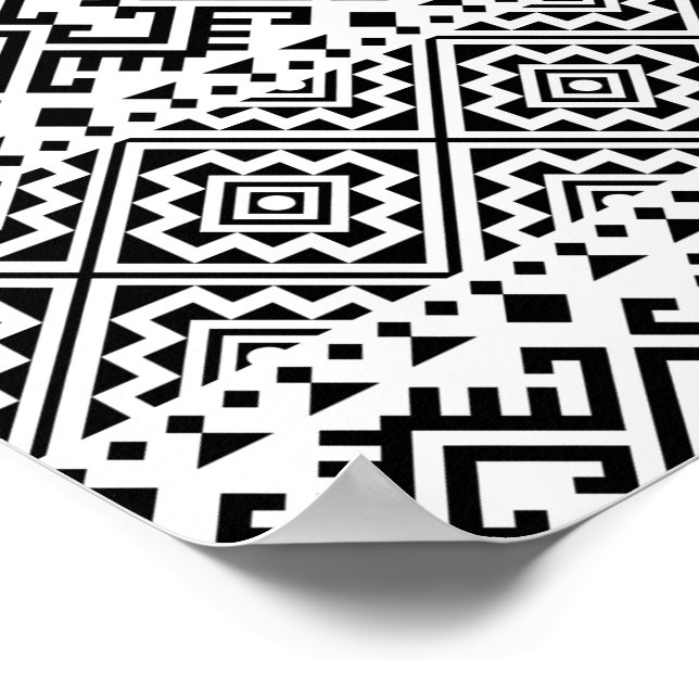 04012020-Tribal-ethnic-Pattern-06 Poster (Corner)