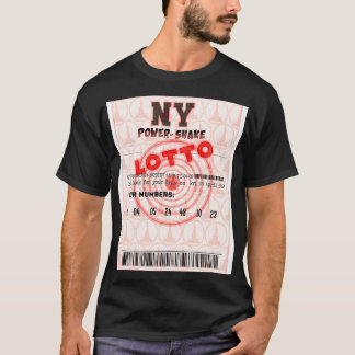 04052024 Northeast Earthquake PowerShake NY Lotto  T-Shirt