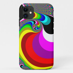 040 Obama - Fractal Art iPhone 11 Case