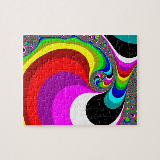 040 Obama - Fractal Art Jigsaw Puzzle (Horizontal)