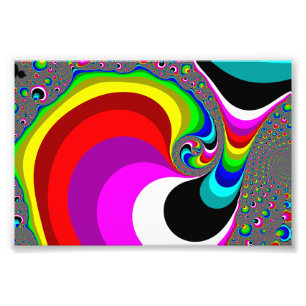 040 Obama - Fractal Art Photo Print