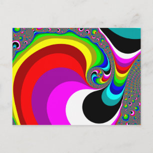 040 Obama - Fractal Art Postcard
