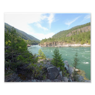 0442 8/12 Photograph of Kootenai Falls in Libby.