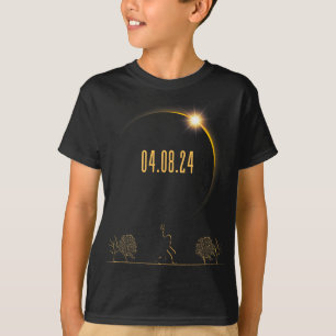 04.08.24 Total Solar Eclipse 2024 T-Shirt