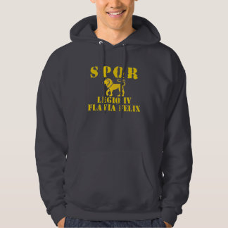 04 Vespasian 4th Lucky Roman Legion Lion Apparel Hoodie