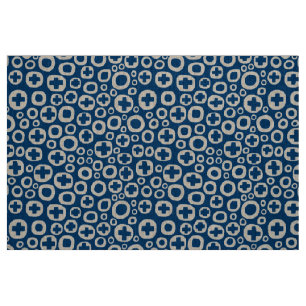 050215 - Dark Blue 00396c (Indigo style) Fabric