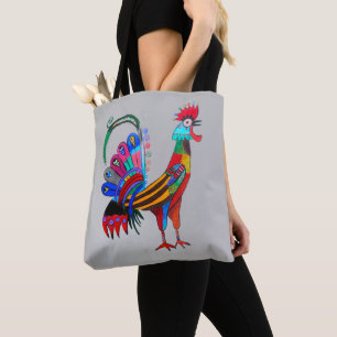 055 - Rooster Tote Bag