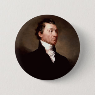 05 James Monroe 2 Inch Round Button
