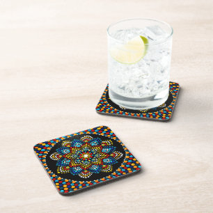 061 - Cool and Warm  Mandala Set - Coasters