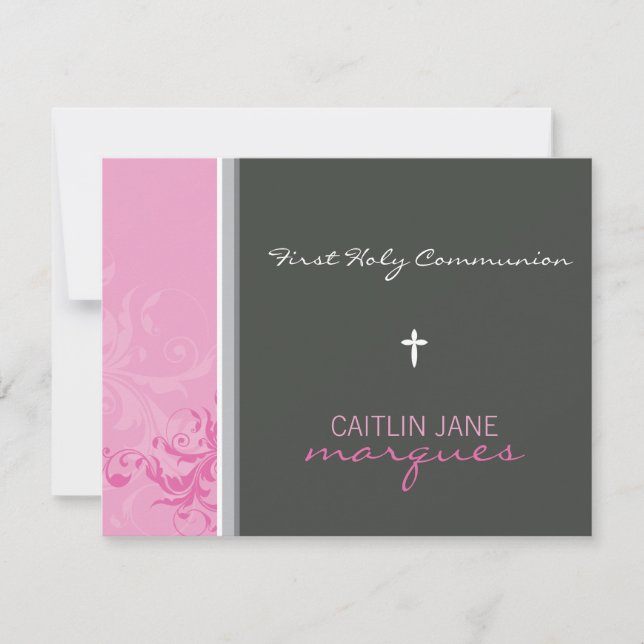 065 Rosemary :: PREMIER INVITATION DE COMMUNION 2 (Devant)
