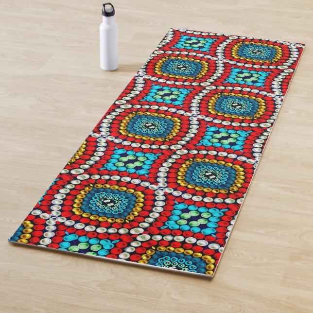 067 - DottingYoga Mat (In Situ)