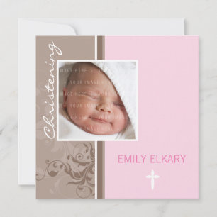 069 Bree :: Christening Invitation