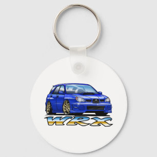 06_09_Wagon_Blue Keychain