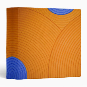 06 bleu et orange entoure 1,5" classeur d'Avery