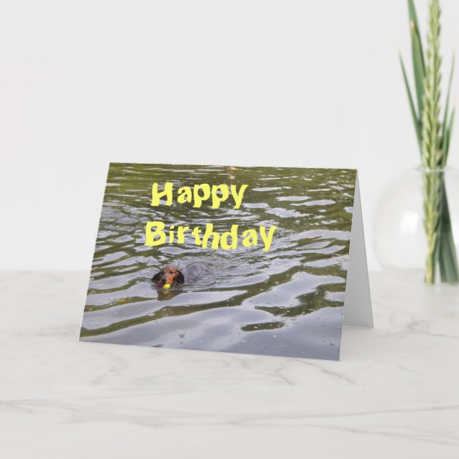 071, Happy Birthday Card (Front)