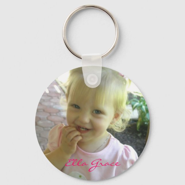 077-1, Ella Grace Keychain (Front)