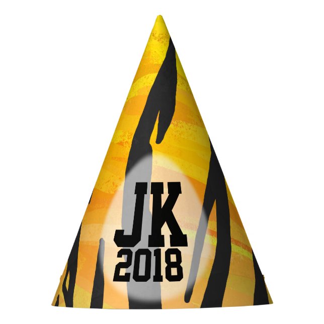 07of12 Custom Tiger Party Hats (Front)