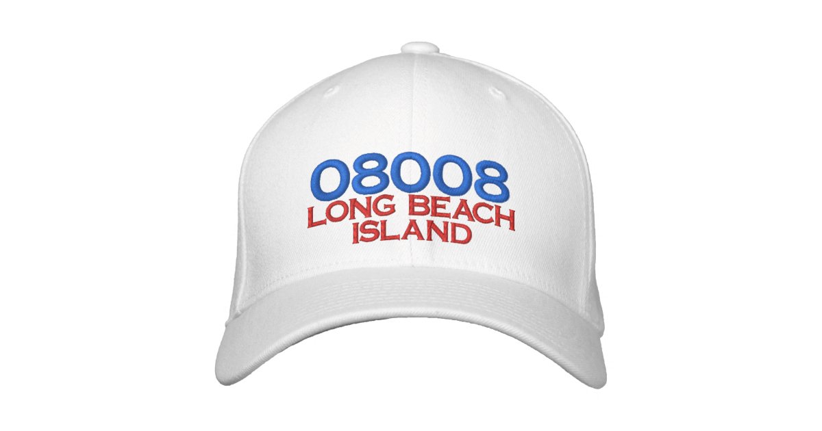 08008 HAT LONG BEACH ISLAND LBI CAP 08008 NJ