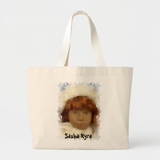 08028 Sasha Kyra Large Tote Bag (Front)