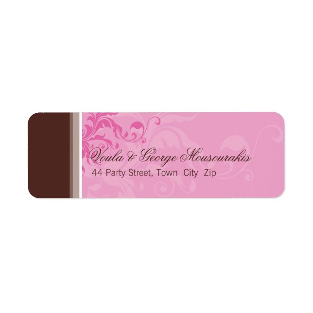 083 Voula :: PETITS ÉTIQUETTES AUTO-ADRESSÉS (Devant)