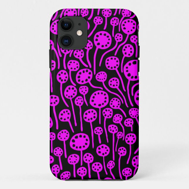 090512 Magenta on Black.pdf Case-Mate iPhone Case (Back)