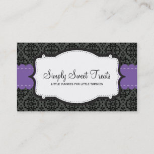 090 Christa :: CARTE DE VISITE :: funky damask 10L
