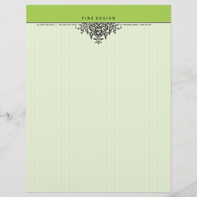 096 Susan :: LETTERHEAD - beautiful renaissance 12 (Front)