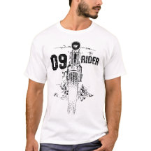 09 Rider Motorcycle Biker Graphic T-Shirt