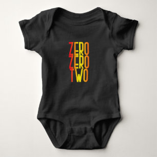 0 0 2 Funny Pickleball score for baby Baby Bodysui Bodysuit