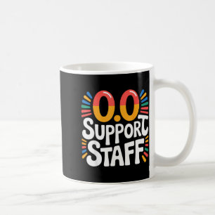 0.0 Suprt Staff Marathon Cheer Squad -  Coffee Mug
