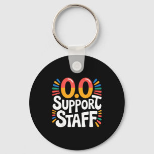 0.0 Suprt Staff Marathon Cheer Squad -  Keychain