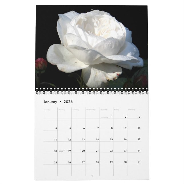 0 2013 Glorious Roses Calendar (Jan 2026)