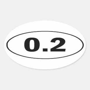 0,2 Mile Drôle Sticker Runny