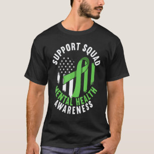 0 Awareness I Support Squad I Depression & Mental T-Shirt