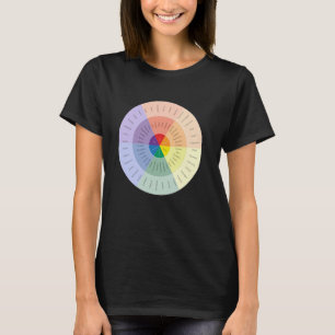 0 Feelings Wheel Mental Health People With Depress T-Shirt