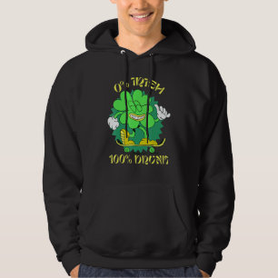 0 Irish 100 Drunk St Patrick's Day Green Drinking Hoodie