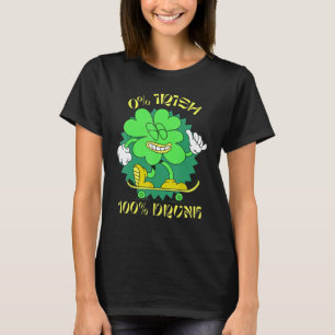 0 Irish 100 Drunk St Patrick's Day Green Drinking T-Shirt