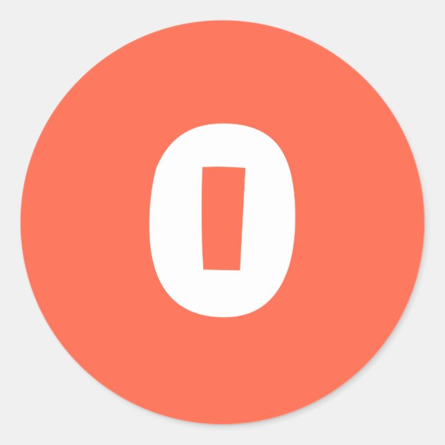 0 Stickers rouge tomate ronde par Janz (Devant)