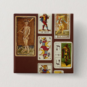 0 The Fool 2 Inch Square Button