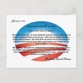 0bama O LOGO Postcard