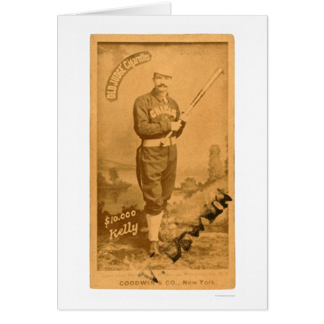 $10000 King Kelly Baseball 1887 (Front)
