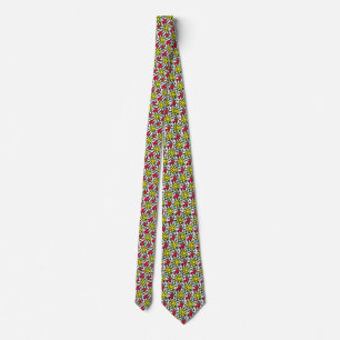1000 Edelweiss on red Tie