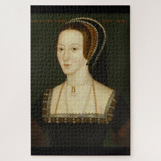 1000 piece Anne Boleyn Portrait Jigsaw Puzzle (Vertical)