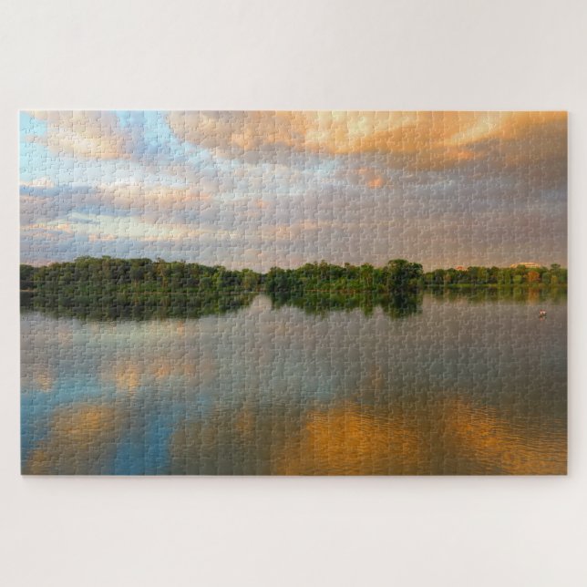 1000 piece Bda Maka Ska Minneapolis Jigsaw Puzzle (Horizontal)