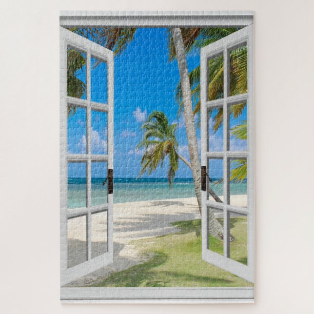 1000 Piece Coastal Themed Beach Scene Jigsaw Puzzle (Vertical)
