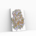 1000 pieces of Color  Canvas Print<br><div class="desc">"1000 pieces of Color" by Phrosne Ras on Canvas Print</div>