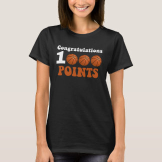 1000 Points Basketball Scorer High School Basketba T-Shirt